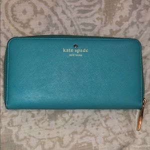 TIFFANY BLUE KATE SPADE WALLET